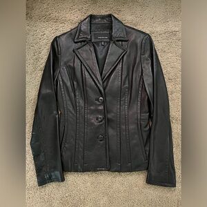 Jones New York Leather Jacket